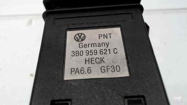 VAG 3B0959621C Botón de encendido de la calefacción de la luneta trasera  en stock Valencia