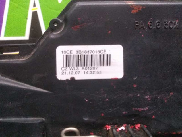 3B1837016CE VAG Cerradura de puerta delantera derecha  comprar en Jaén