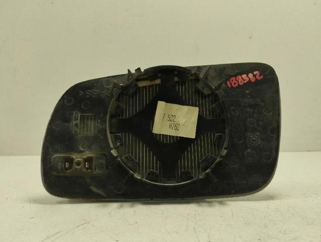 Cristal de retrovisor exterior derecho 3B1857522 VAG