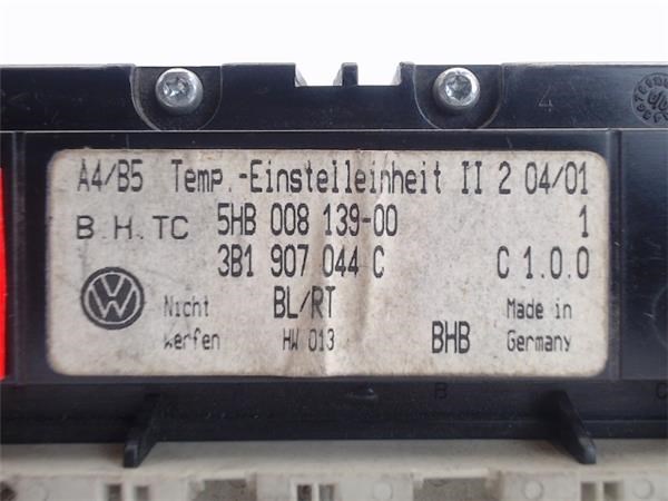 Mandos climatizador para volkswagen golf iv berlina (1j1) (1j1) iv berlina (1997-2005) 3B1907044C