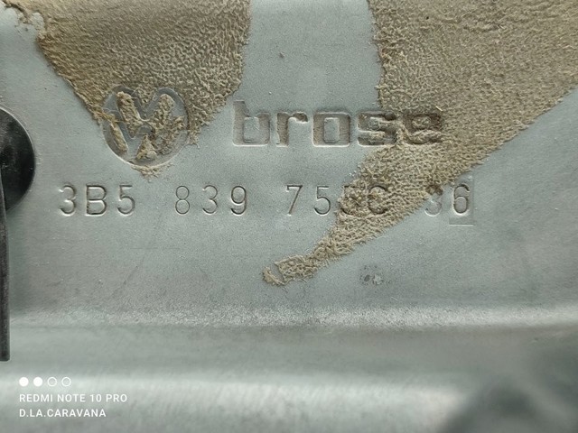 VAG 3B5839755C Mecanismo de elevalunas de la puerta trasera izquierda comprar Pamplona