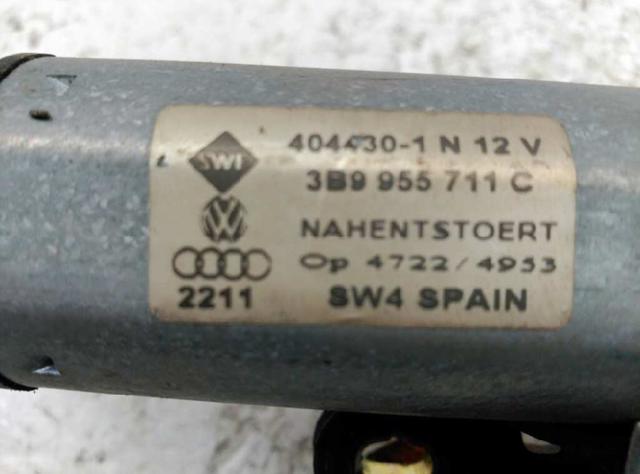 3B9955711C VAG Motor limpiaparabrisas, trasera comprar Madrid