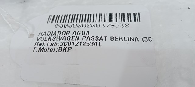 3C0121253AL Radiador  en stock Granada