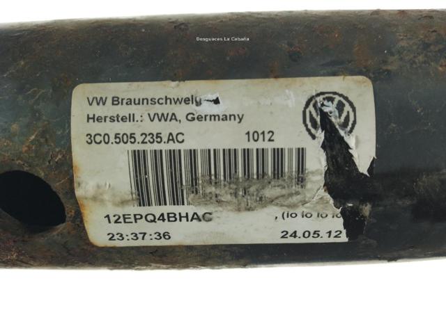 3C0505235AC VAG Puente trasero  en stock Córdoba