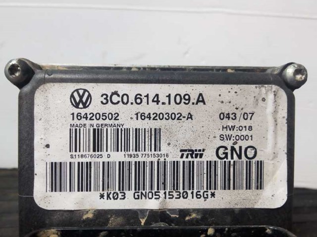 3C0614109A Módulo hidráulico de ABS  comprar en Zaragoza