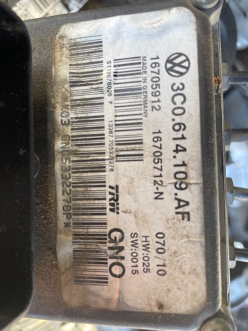 3C0614109AF VAG Módulo ABS  en stock Córdoba
