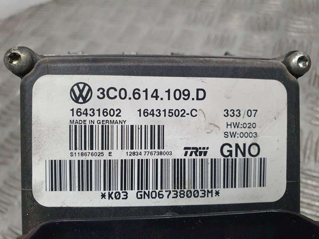 3C0614109D VAG Módulo hidráulico de ABS  disponible Ourense