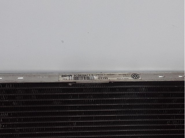 Condensador / radiador  aire acondicionado para volkswagen passat (3c2) (2005-2010) 2.0 fsi blr 3C0820411C