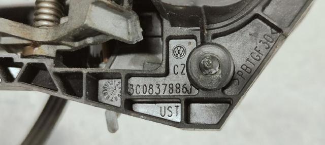 3C0837886J VAG Soporte de manija exterior de puerta delantera derecha comprar Alcalá