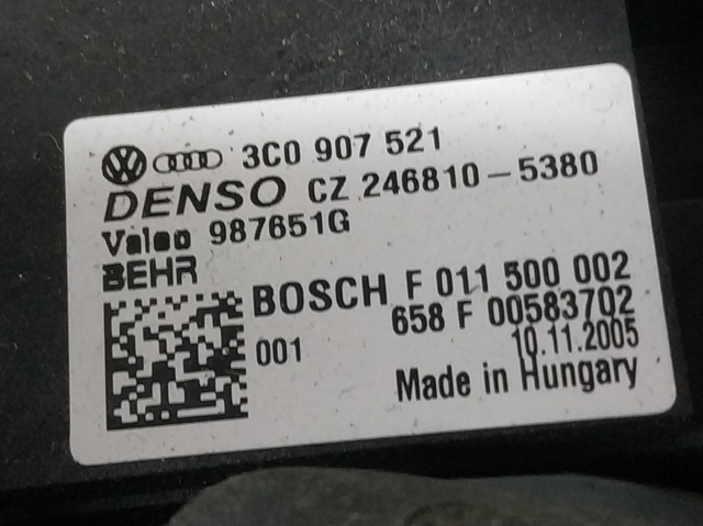 3C0907521 VAG Resistencia de calefacción comprar Bilbao