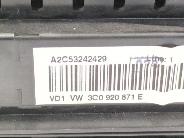 VAG 3C0920871E Cuadro instrumentos  en stock Salamanca