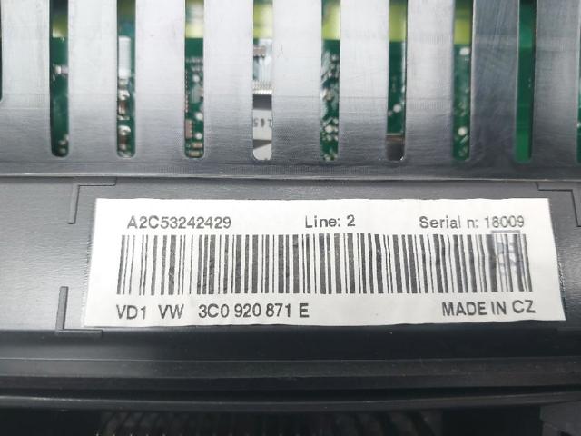 3C0920871E VAG Tablero de instrumentos  comprar en Oviedo