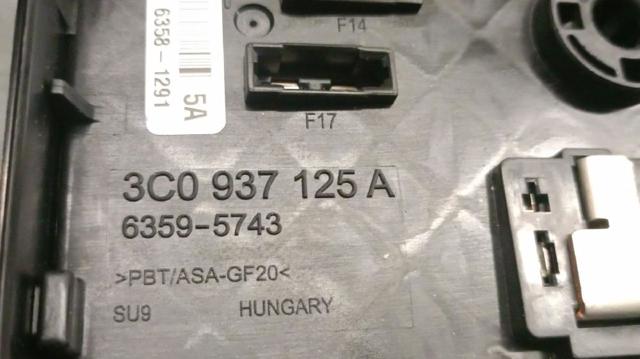 3C0937125A VAG/Audi
