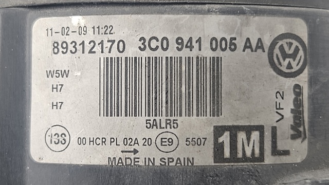 3C0941005AA VAG Faro izquierdo  comprar en Jaén