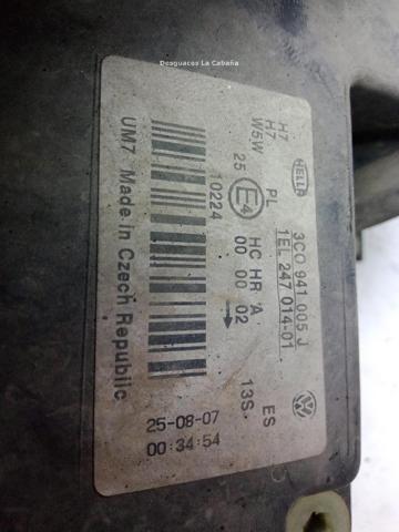 VAG 3C0941005J Faro izquierdo comprar Pamplona