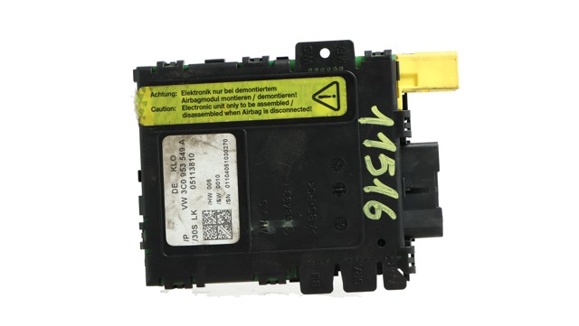 VAG 3C0953549A Módulo de control de interruptores de la columna de dirección  comprar en Albacete