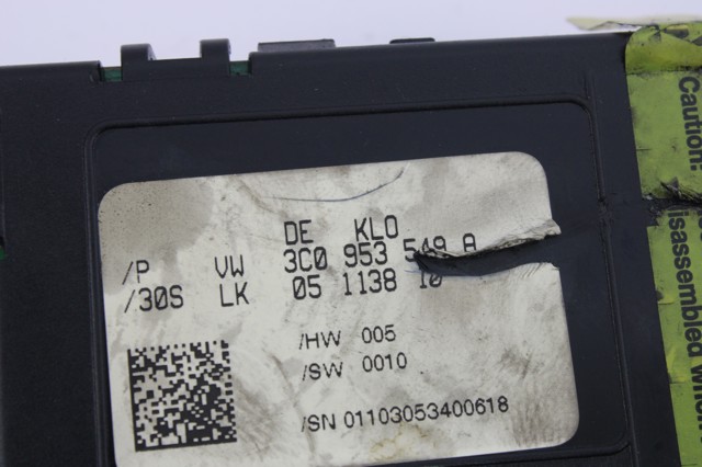 3C0953549A Módulo de control de interruptores de la columna de dirección  comprar en Reus