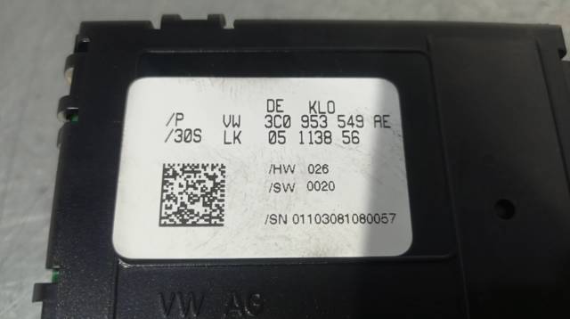 3C0953549AE VAG
