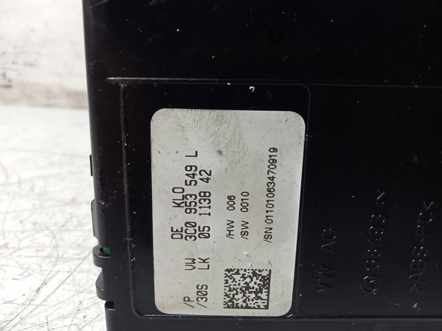 3C0953549L Conmutador columna dirección  en stock Castellón