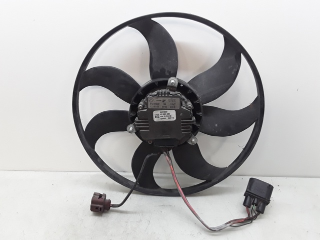 Ventilador eléctrico de refrigeración completo izquierdo (motor y hélice) 3C0959455F VAG