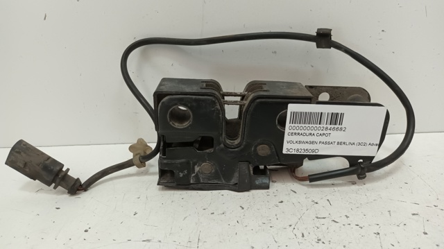 VAG 3C1823509D Cerradura del capó  disponible España