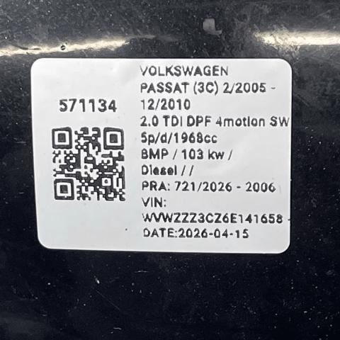 3C1857508DM9B9 VAG Espejo de retrovisor derecho  en stock Gandía