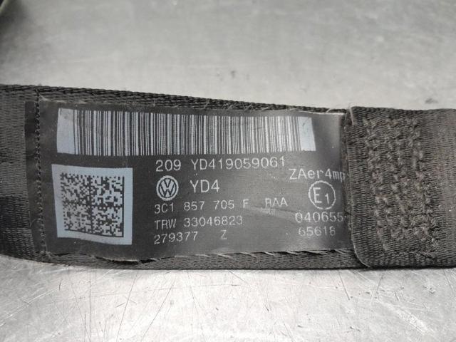 3C1857705F VAG Cinturón de seguridad delantero izquierdo  disponible Vigo