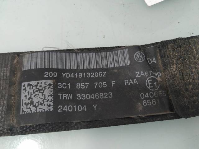 3C1857705F Cinturón de seguridad delantero izquierdo  comprar en Pontevedra