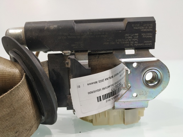 VAG 3C1857705F Cinturón de seguridad delantero izquierdo comprar Barcelona