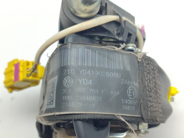 3C1857706F Cinturón de seguridad delantero derecho  en stock Castellón