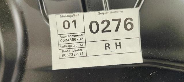 3C4839756H Mecanismo de elevalunas de la puerta trasera derecha  disponible Burgos
