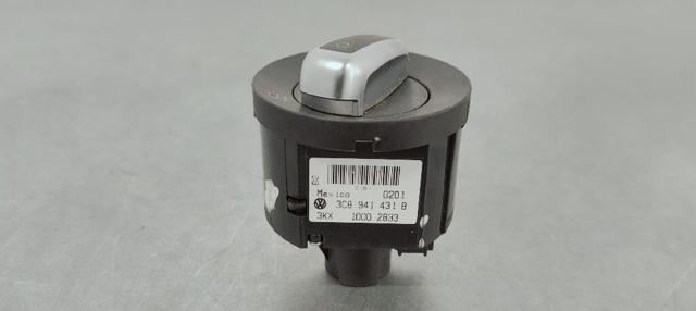 3C8941431B VAG Interruptor de luces en el tablero  comprar en Oviedo