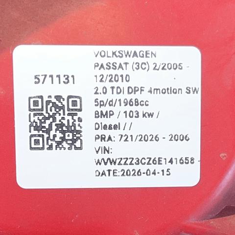 3C9945095N Piloto trasero exterior izquierdo  comprar en Zaragoza