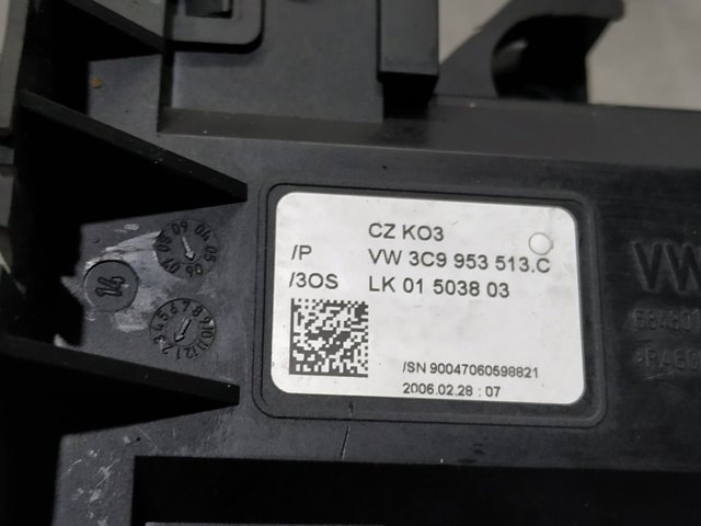 3C9953513C Conmutador de la columna de dirección completo  comprar en Reus