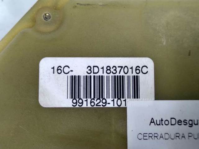 3D1837016C VAG Cerradura de puerta delantera derecha  en stock Córdoba