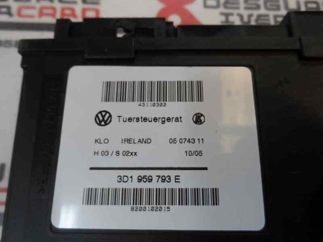 3D1959793E Motor del elevalunas eléctrico  en stock Sabadell