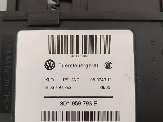3D1959793E Motor del elevalunas de la puerta delantera izquierda  comprar en Zaragoza