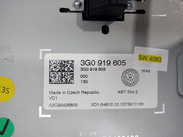 3G0919605 VAG Pantalla  en stock Córdoba