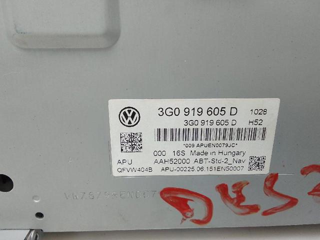 Precio del repuesto Display Passat  familiar