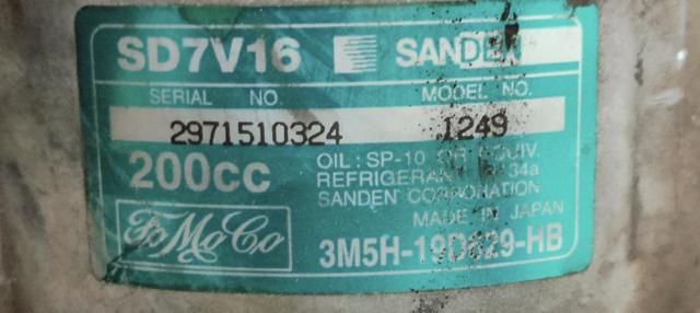 3M5H19D629HB FORD Compresor de aire acondicionado  en stock Gandía