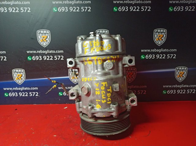 Compresor aire acondicionado para ford focus iii 1.6 tdci d-t1da 3M5H19D629HC