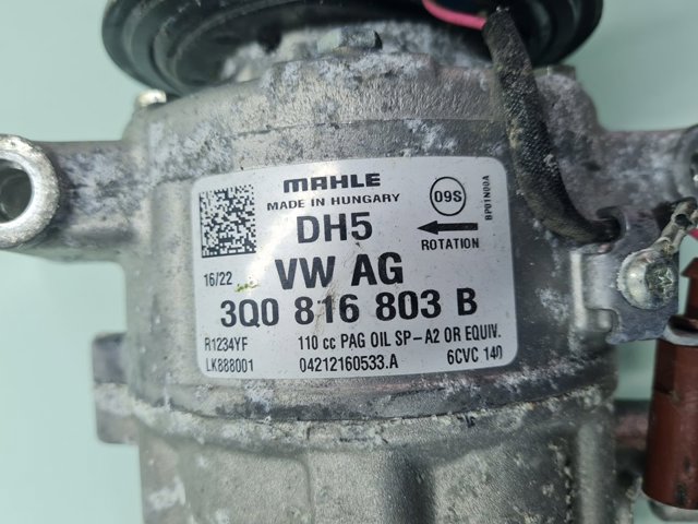 3Q0816803B Compresor de aire acondicionado comprar Almería