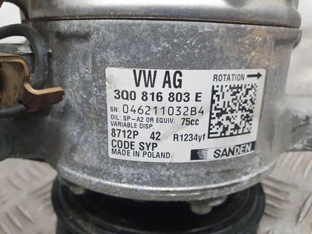 3Q0816803E Compresor de aire acondicionado  comprar en Pontevedra