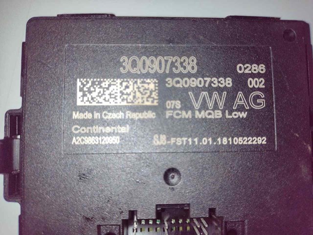 3Q0907338 VAG Módulo de control de iluminación adaptativa (ECU)  disponible Vigo