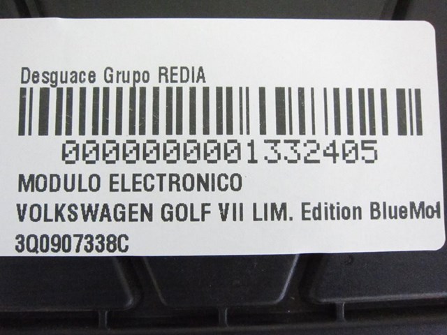 3Q0907338C VAG Módulo de control de iluminación adaptativa (ECU)  disponible Ourense