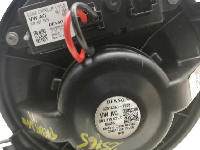 3Q0907521A Resistencia del ventilador del habitáculo  comprar en Zaragoza