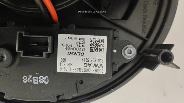 3Q0907521A Resistencia del ventilador del habitáculo  comprar en Pontevedra