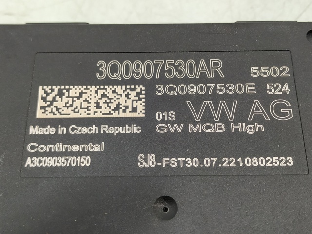 VAG 3Q0907530AR Módulo de interfaz de diagnóstico  comprar en Albacete
