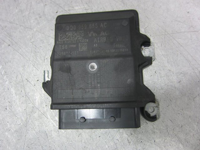 Procesador Del Modulo De Control De AIRBAG 3Q0959655AC VAG/Skoda