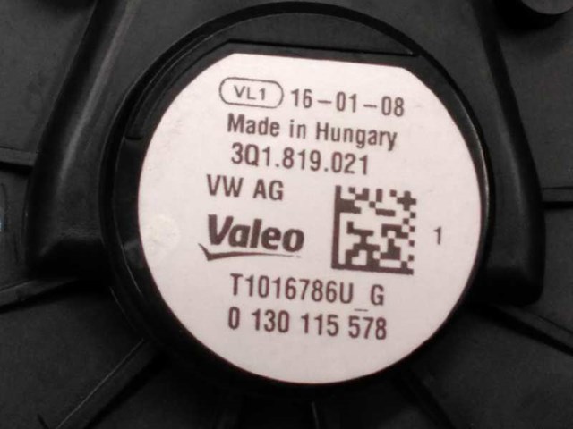 Ventilador calefaccion para volkswagen touran 2.0 tdi dfea 3Q1819021